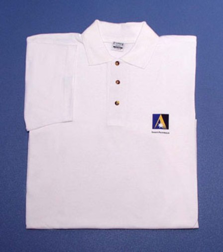 (image for) WHITE POLO SHIRT - Click Image to Close